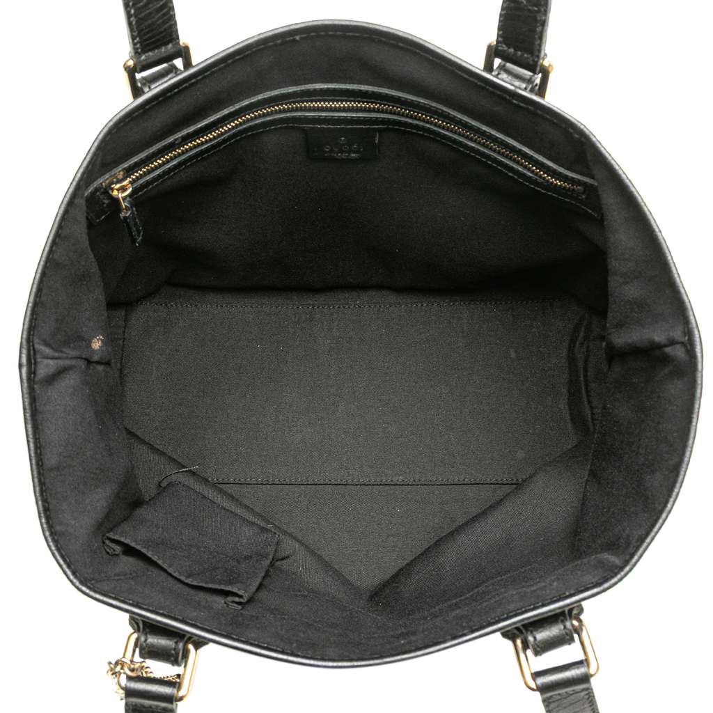 Gucci GG Canvas Jolicoeur Tote Black Canvas Good condition - Model View