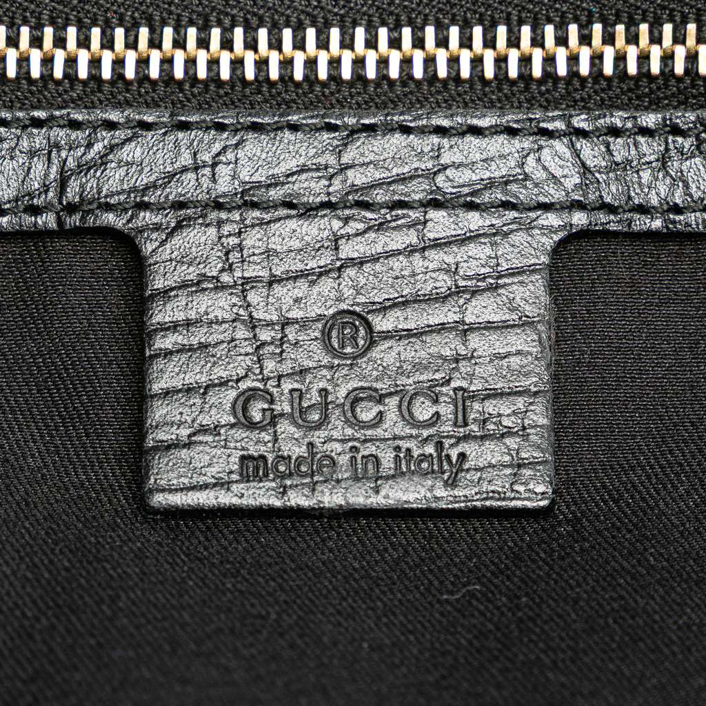 Gucci GG Canvas Jolicoeur Tote Black Canvas Good condition - Box View