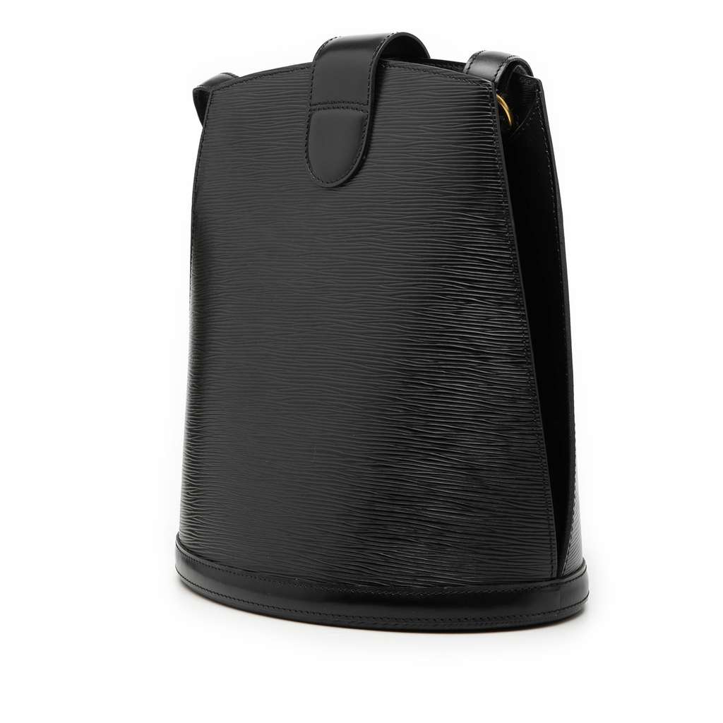 Louis Vuitton Epi Cluny Black Leather Good condition - Back View
