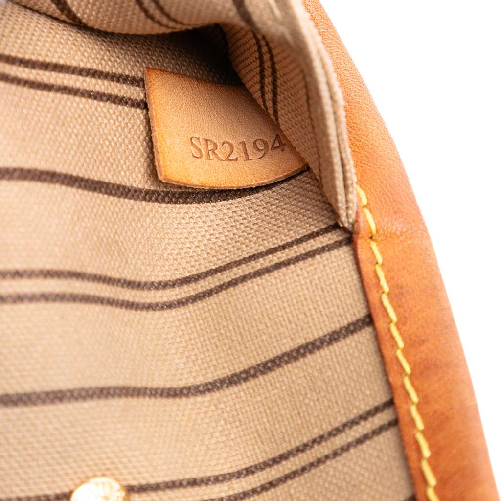 Louis Vuitton Monogram Neverfull MM Brown Good condition - Box View