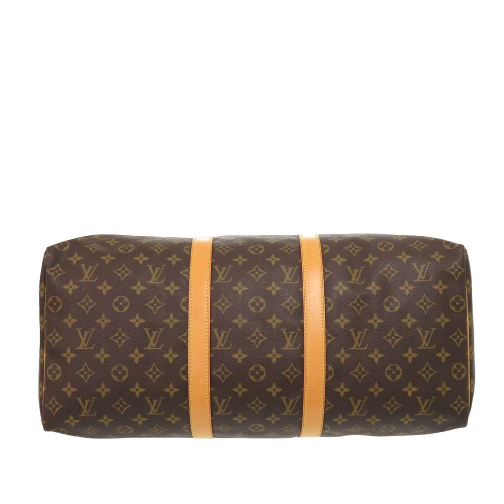 Louis Vuitton Monogram Keepall 50 Brown Good condition - Inside View