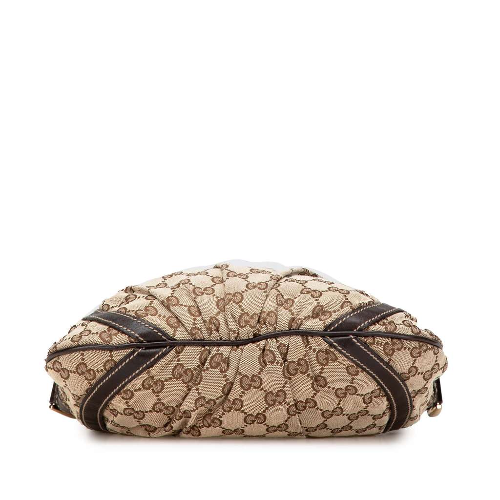 Gucci GG Canvas Abbey D Ring Crossbody Beige Good condition - Inside View