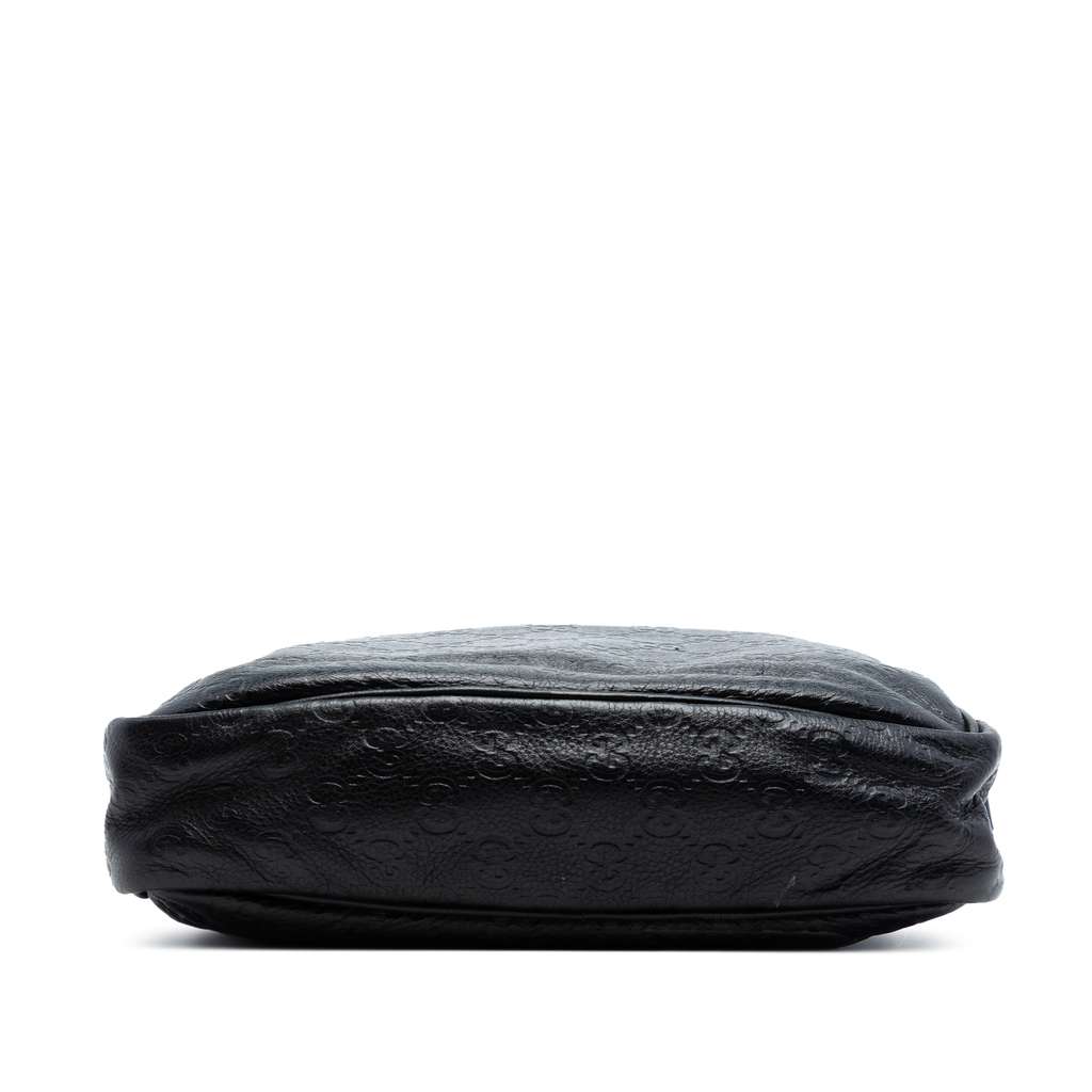 Gucci Guccissima Crossbody Black Leather Good condition - Inside View