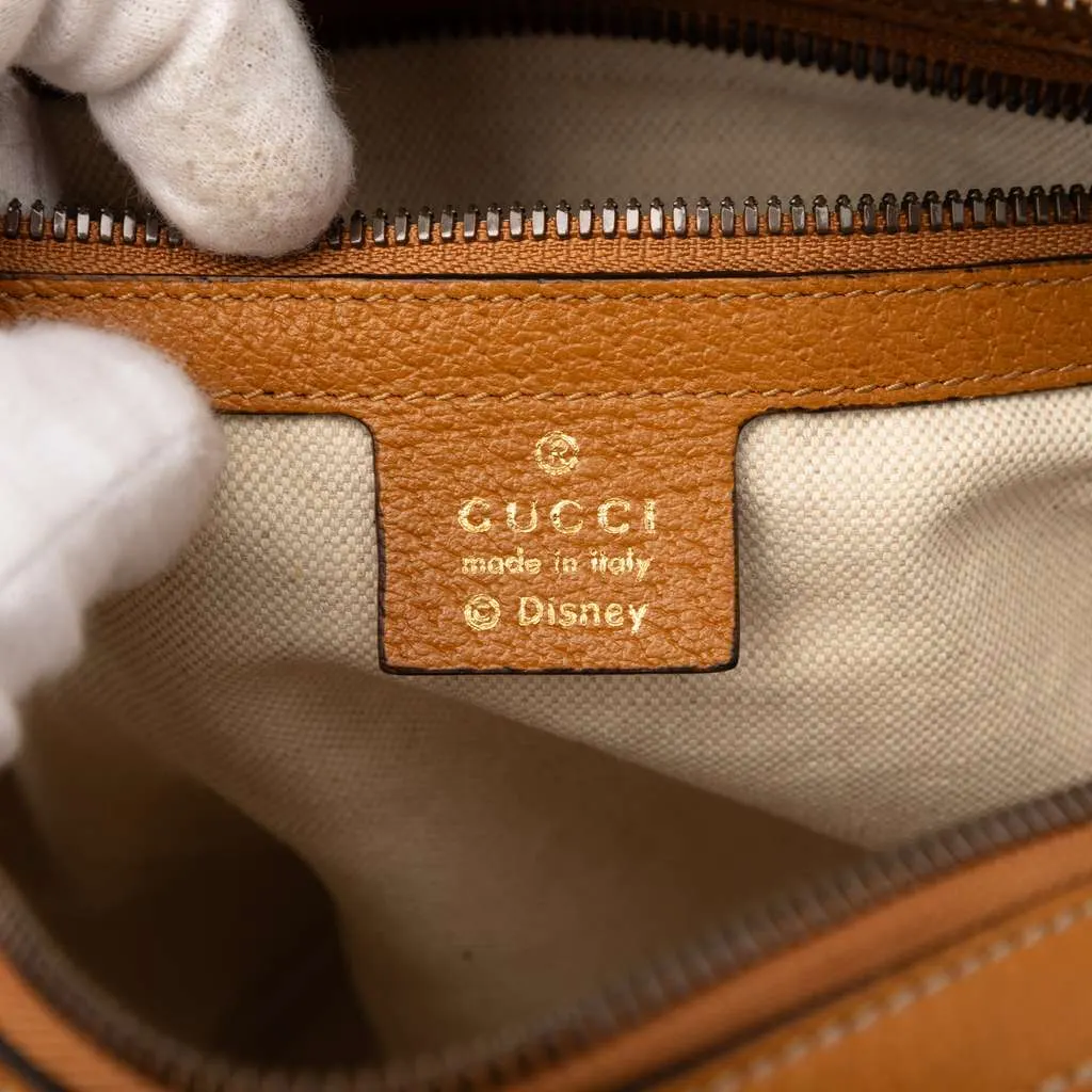 Gucci Disney Small Micro GG Supreme Mickey Mouse Dome Backpack Brown Canvas Very good - Box View