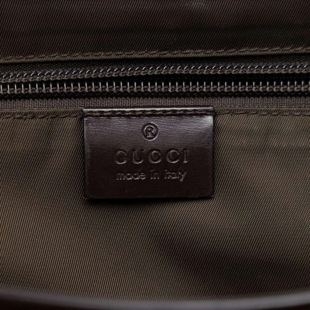 Gucci Large GG Supreme Interlocking G Messenger Bag Beige Very good - Box View