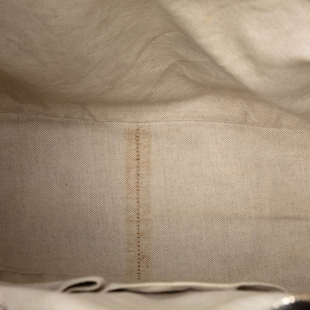 Gucci Diamante Canvas Catherine Shoulder Bag Beige Good condition - Model View