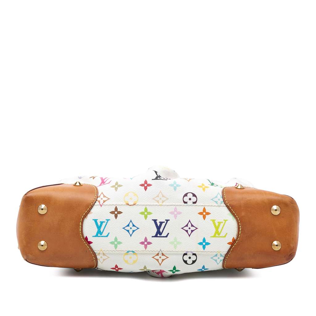 Louis Vuitton Monogram Multicolore Judy MM White Good condition - Inside View