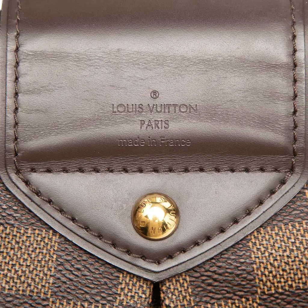 Louis Vuitton Damier Ebene Sistina PM Brown Very good - Box View