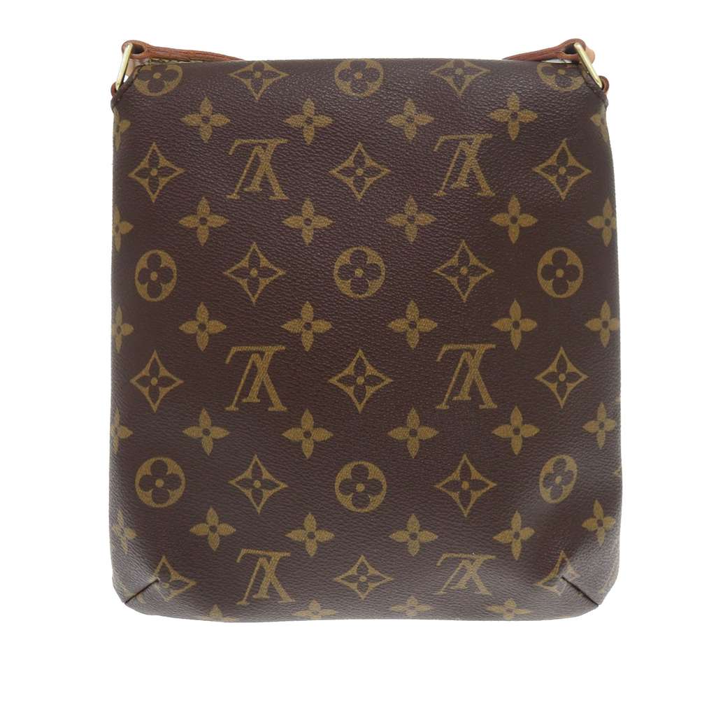 Louis Vuitton Monogram Musette Salsa PM Short Strap Brown Good condition - Back View