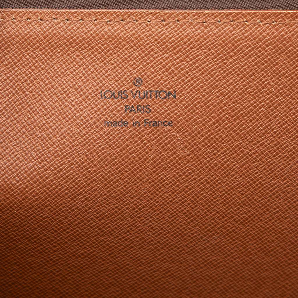 Louis Vuitton Monogram Poche Documents Portfolio Brown Good condition - Box View