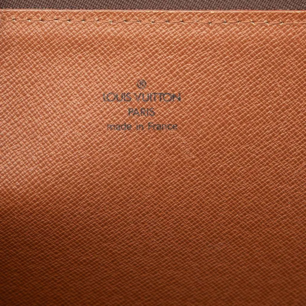 Louis Vuitton Monogram Poche Documents Portfolio Brown Very good - Box View