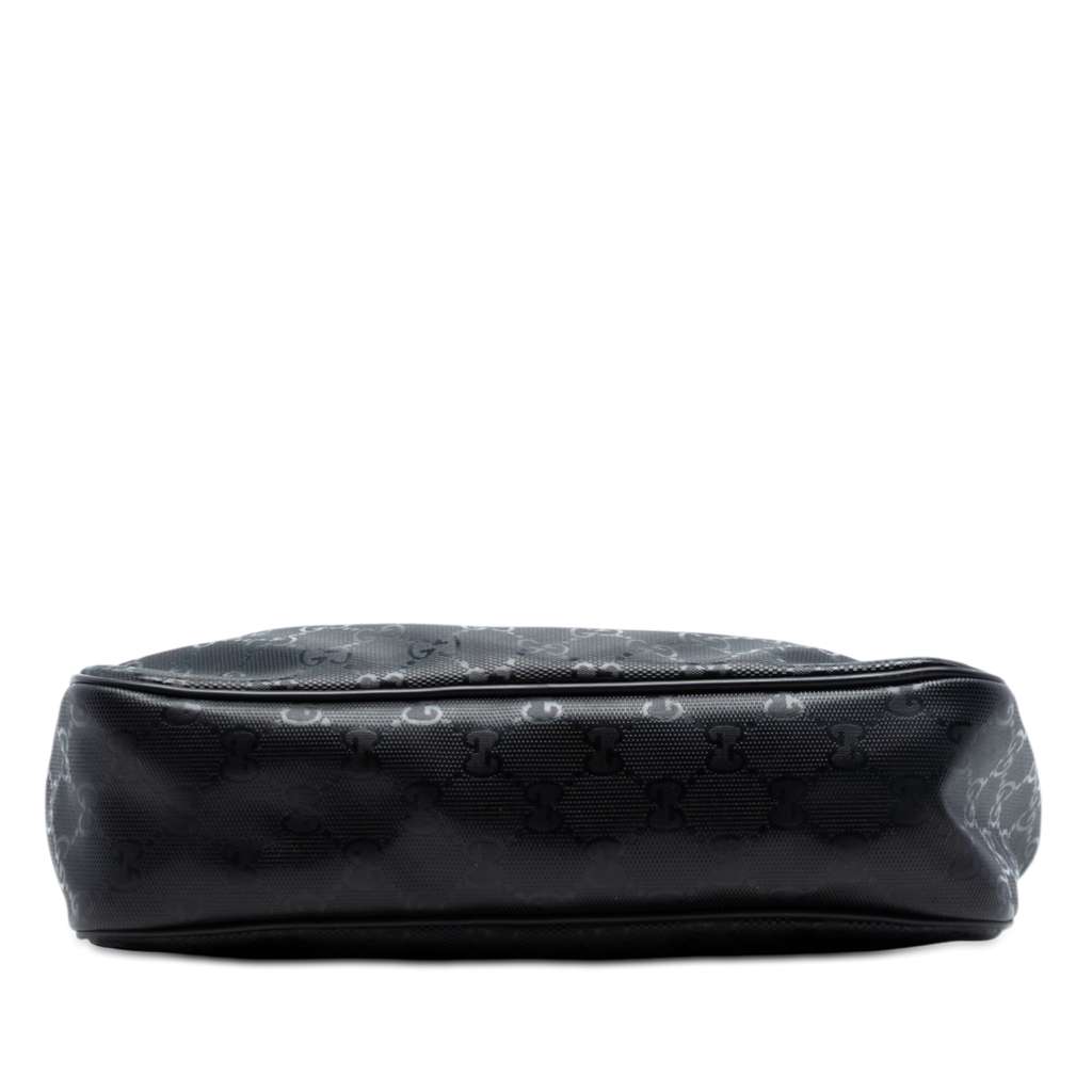 Gucci GG Imprime Crossbody Black Canvas Good condition - Inside View