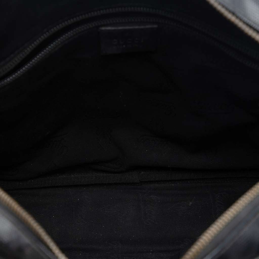 Gucci GG Imprime Crossbody Black Canvas Good condition - Model View