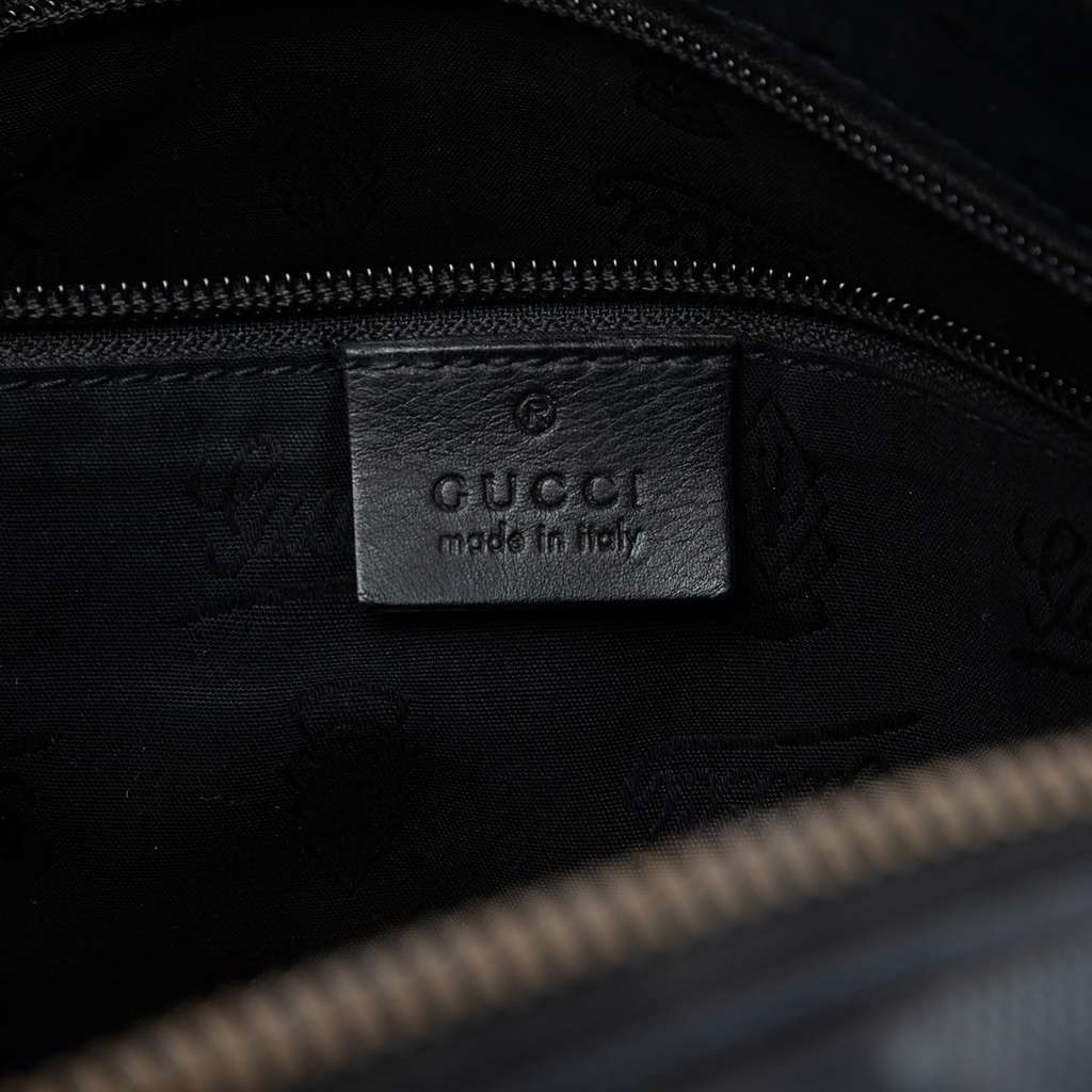 Gucci GG Imprime Crossbody Black Canvas Good condition - Box View