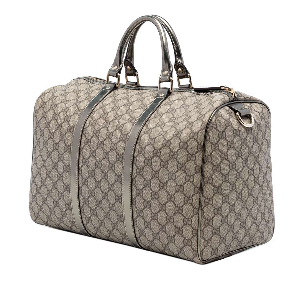 Gucci Large GG Supreme Joy Boston Bag Beige Good condition - Back View