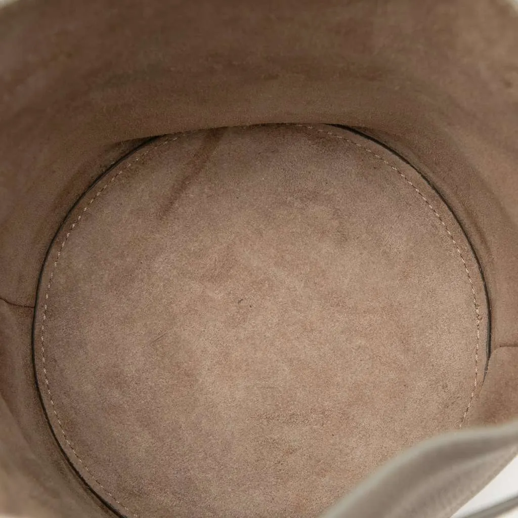 Celine Nano Leather Big Bucket Bag Beige Leather Very good - Model View