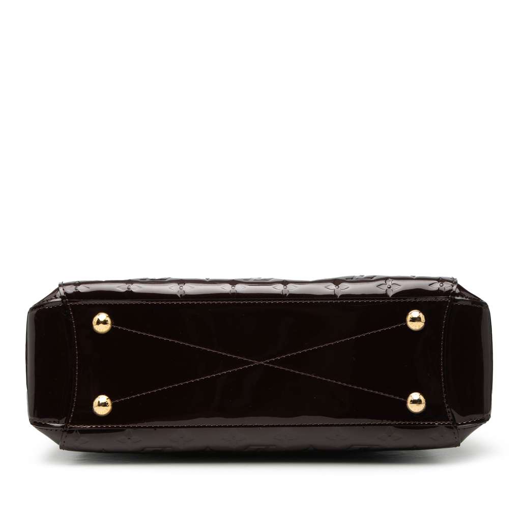 Louis Vuitton Monogram Vernis Montaigne MM Purple Leather Good condition - Inside View