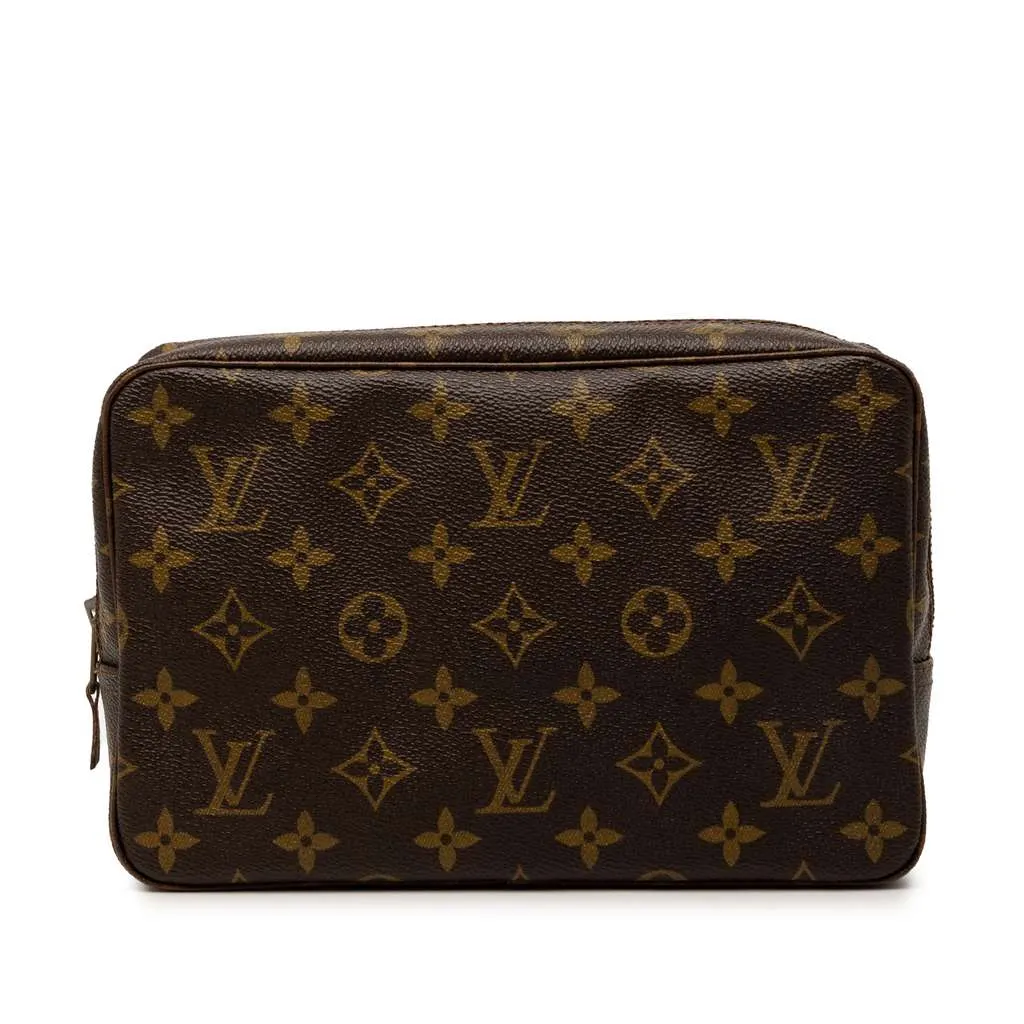 Louis Vuitton Monogram Trousse Toilette 23 Brown Very good - Front View