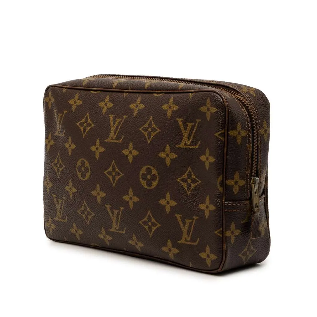 Louis Vuitton Monogram Trousse Toilette 23 Brown Very good - Back View