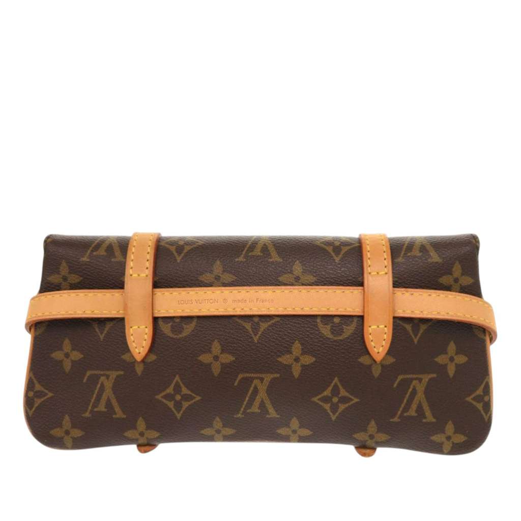 Louis Vuitton Monogram Pochette Marelle PM Brown Good condition - Back View
