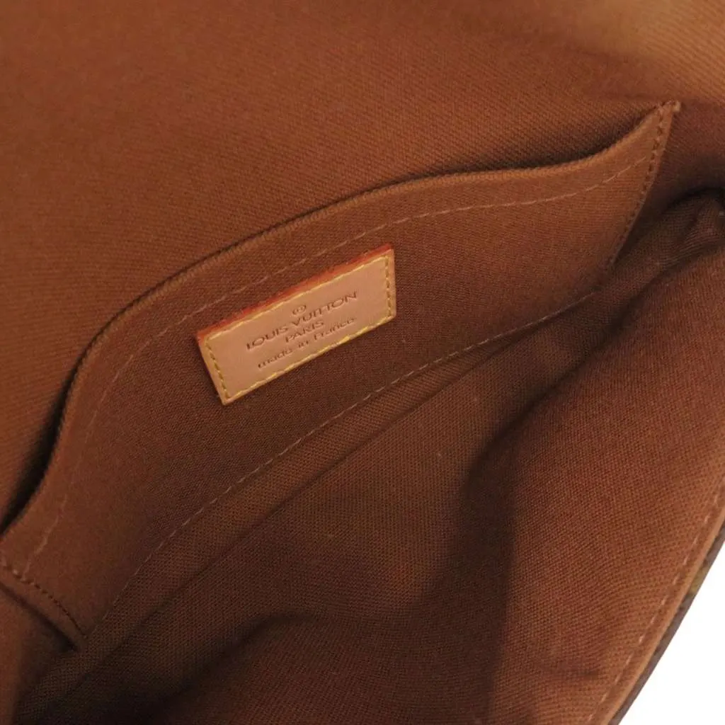 Louis Vuitton Monogram Pochette Marelle PM Brown Very good - Model View