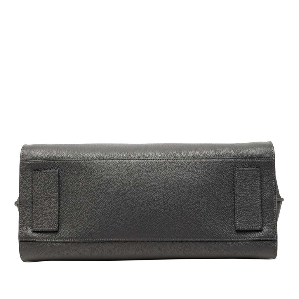 Saint Laurent Leather Sac De Jour North South Satchel Grey Leather Good condition - Inside View