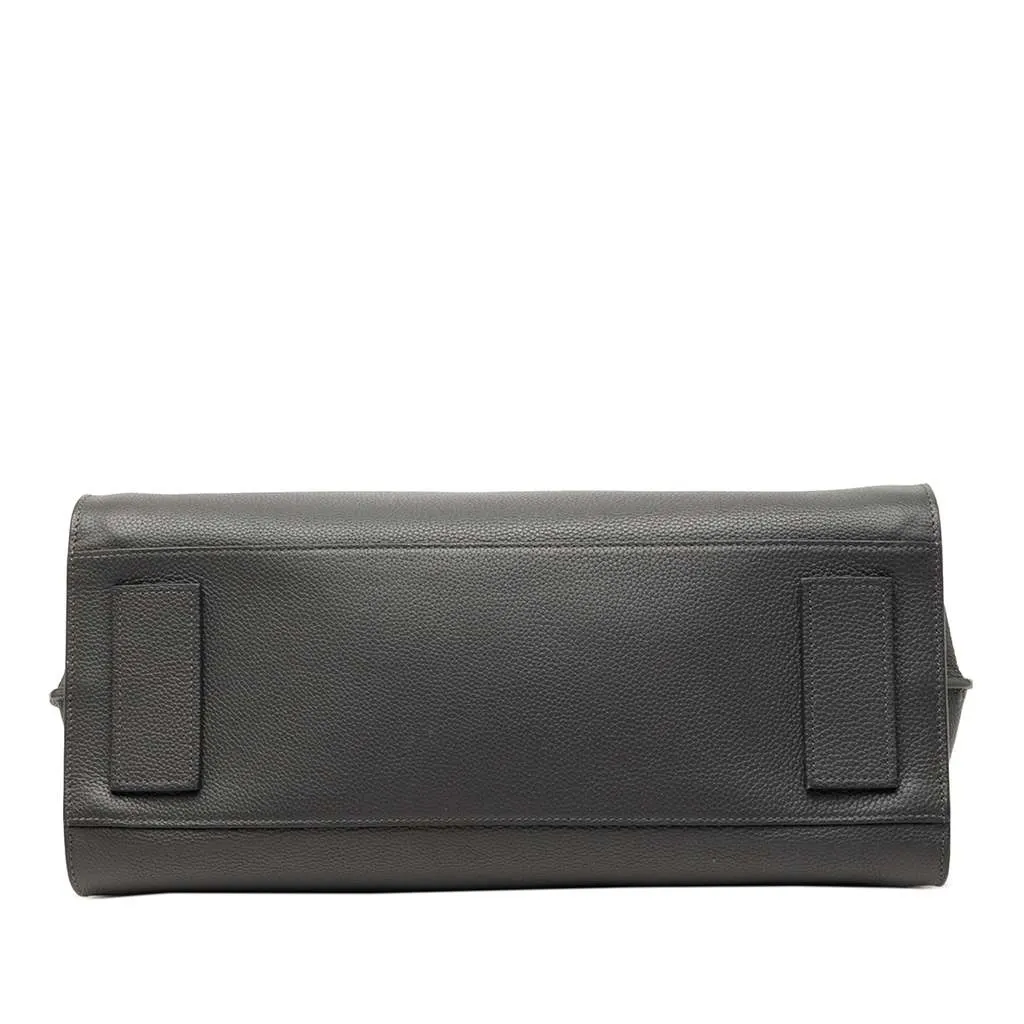 Saint Laurent Leather Sac De Jour North South Satchel Grey Leather Very good - Inside View