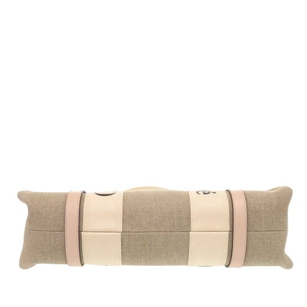 Chloé Medium Canvas Woody Tote Beige Canvas Good condition - Inside View