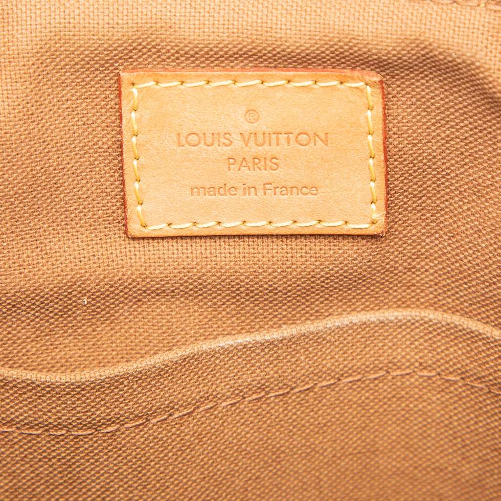 Louis Vuitton Monogram Palermo PM Brown Good condition - Box View