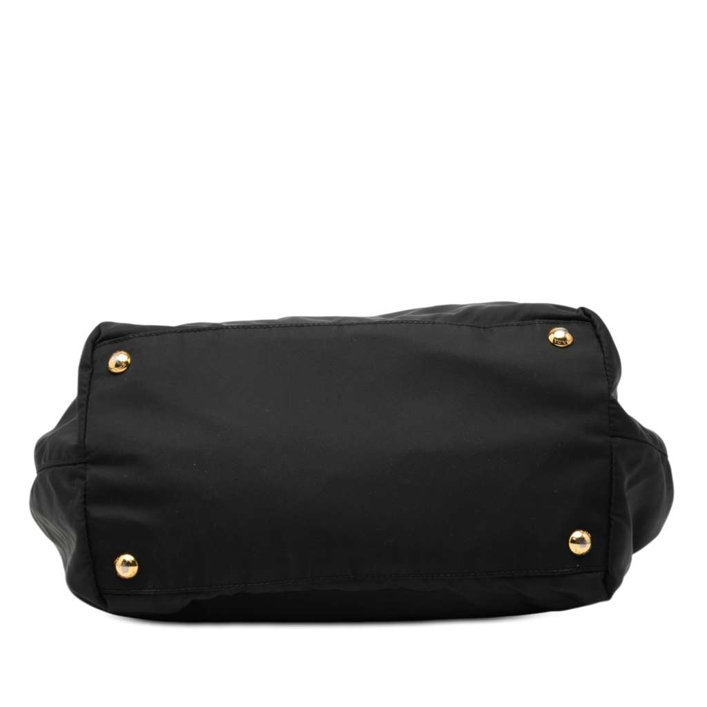 Prada Tessuto Fiocco Bow Tote Black Good condition - Inside View