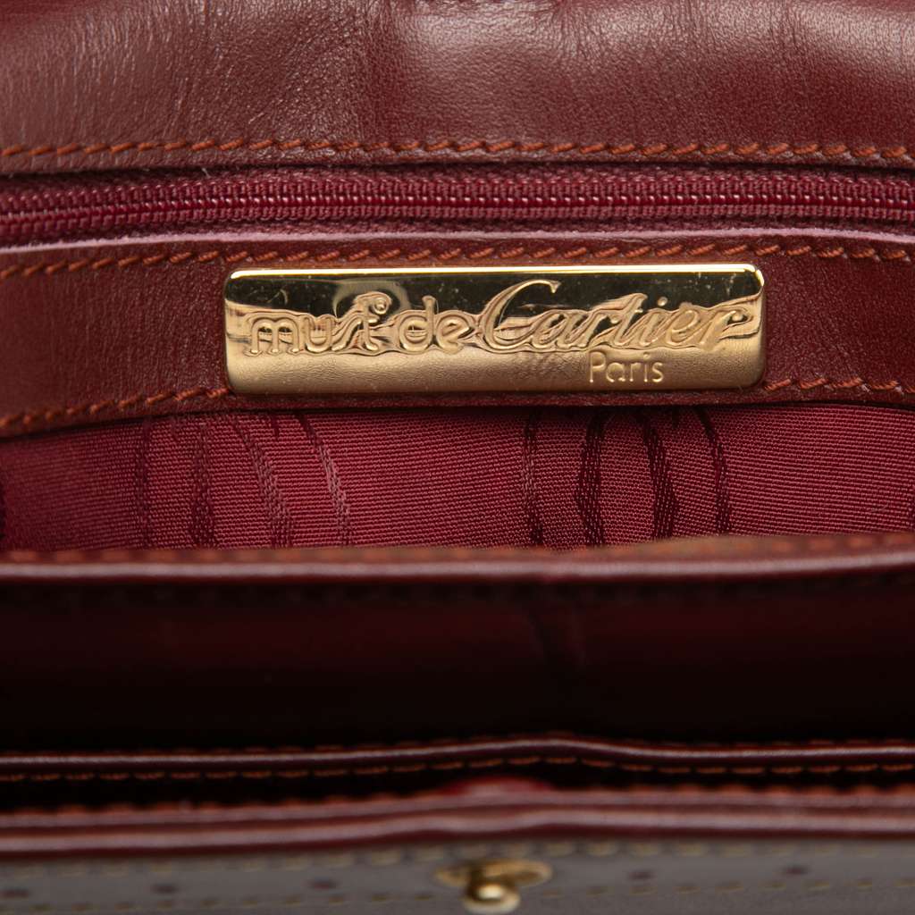 Cartier Leather Must De Cartier Crossbody Red Leather Good condition - Box View