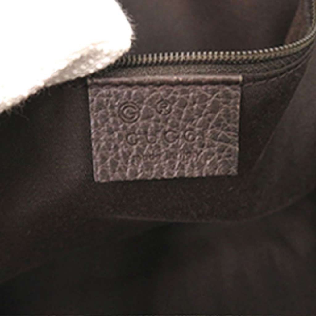 Gucci GG Crystal Bamboo Tassel Tote Beige Canvas Good condition - Box View