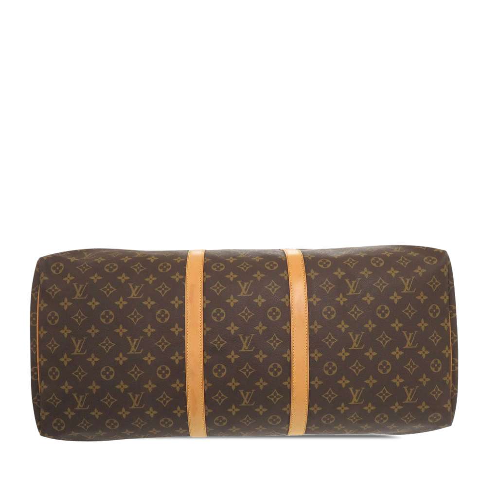 Louis Vuitton Monogram Keepall 60 Brown Good condition - Inside View