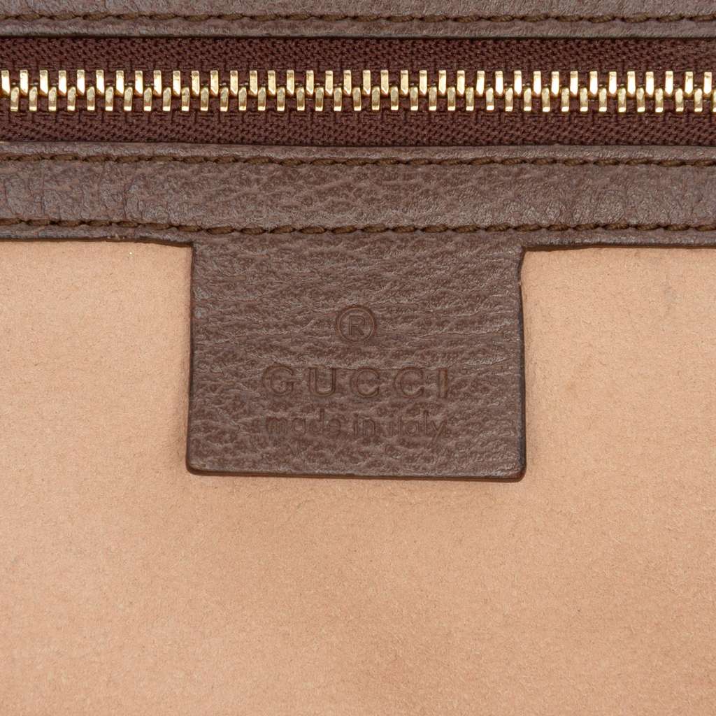 Gucci Medium GG Supreme Ophidia Tote Brown Canvas Good condition - Box View