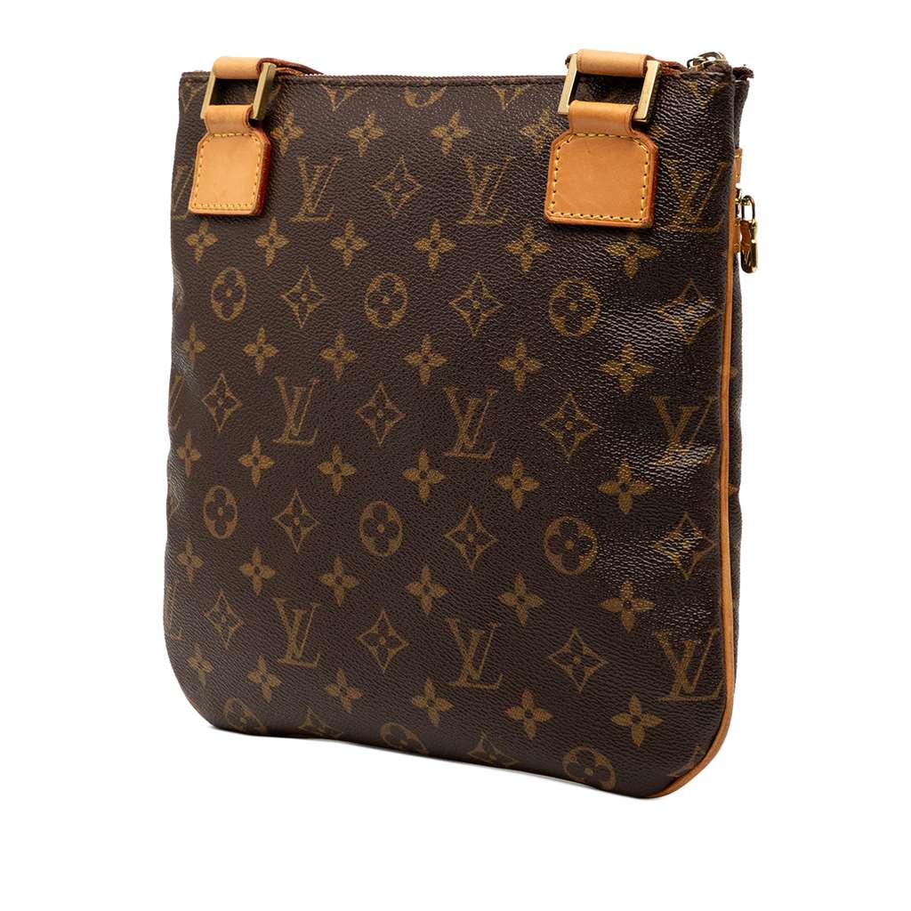 Louis Vuitton Monogram Bosphore Pochette Brown Good condition - Back View