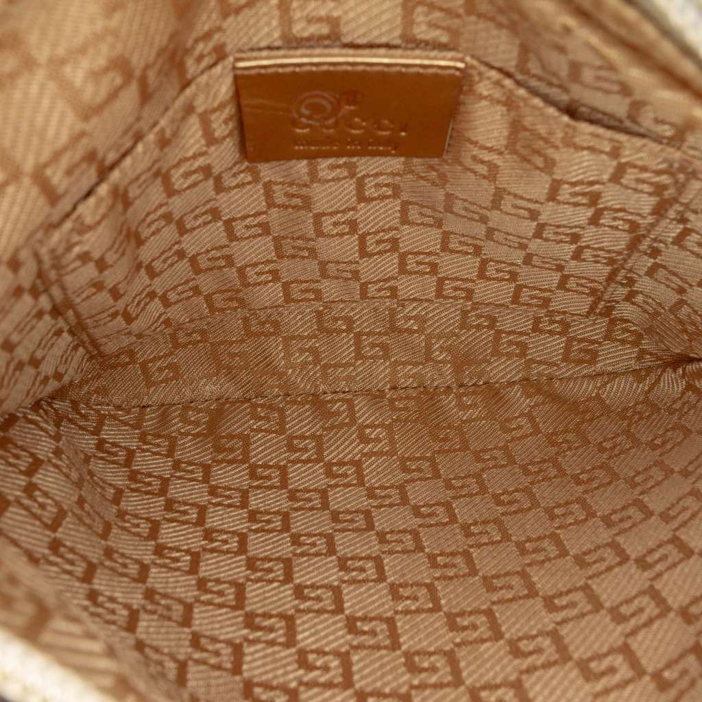 Gucci Canvas Web Hobo Blue Canvas Good condition - Model View