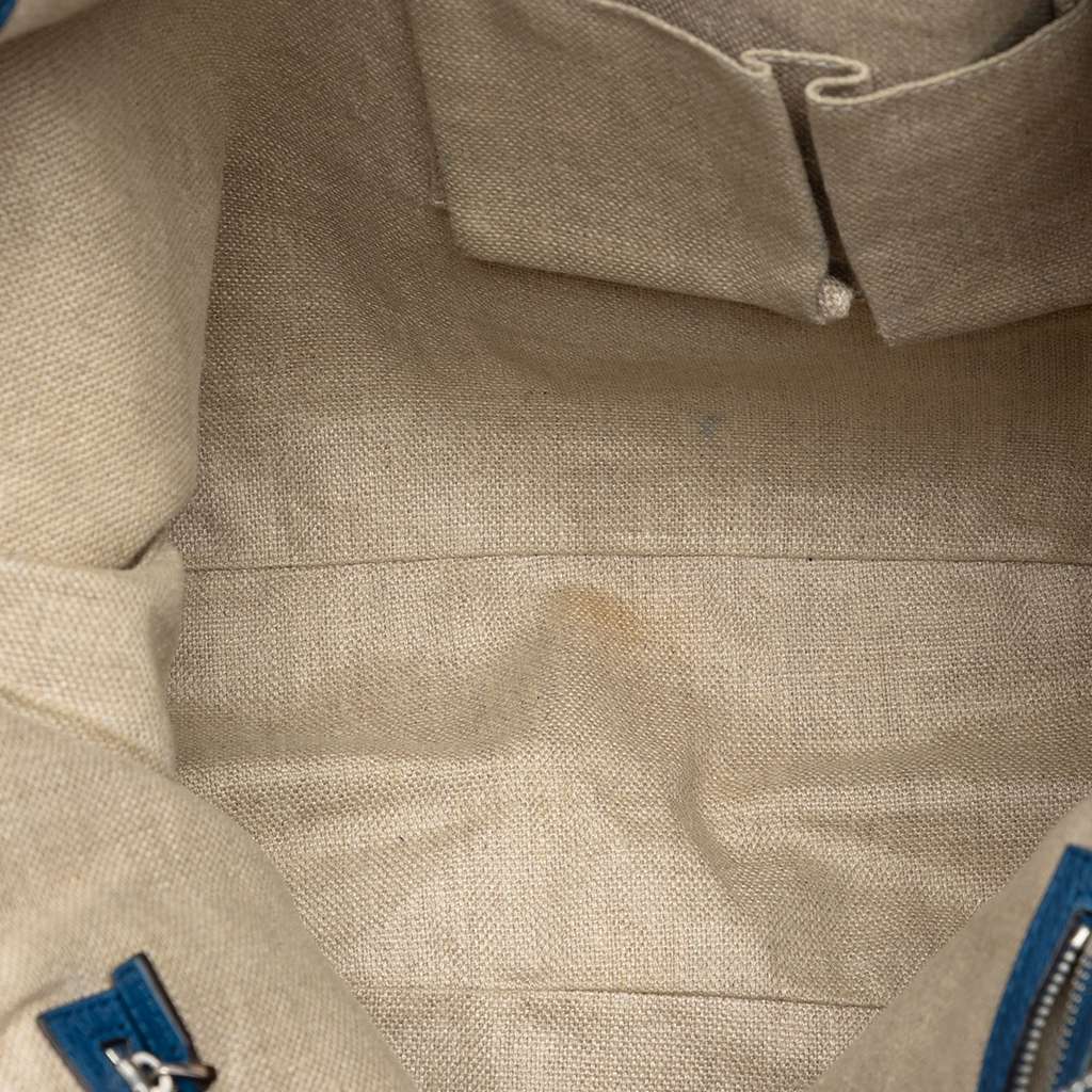 Gucci Large GG Canvas Icon Bit Satchel Beige Good condition - Model View