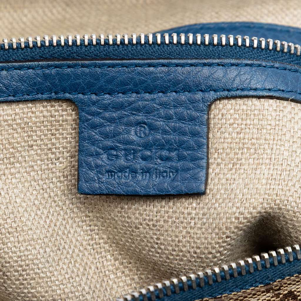 Gucci Large GG Canvas Icon Bit Satchel Beige Good condition - Box View