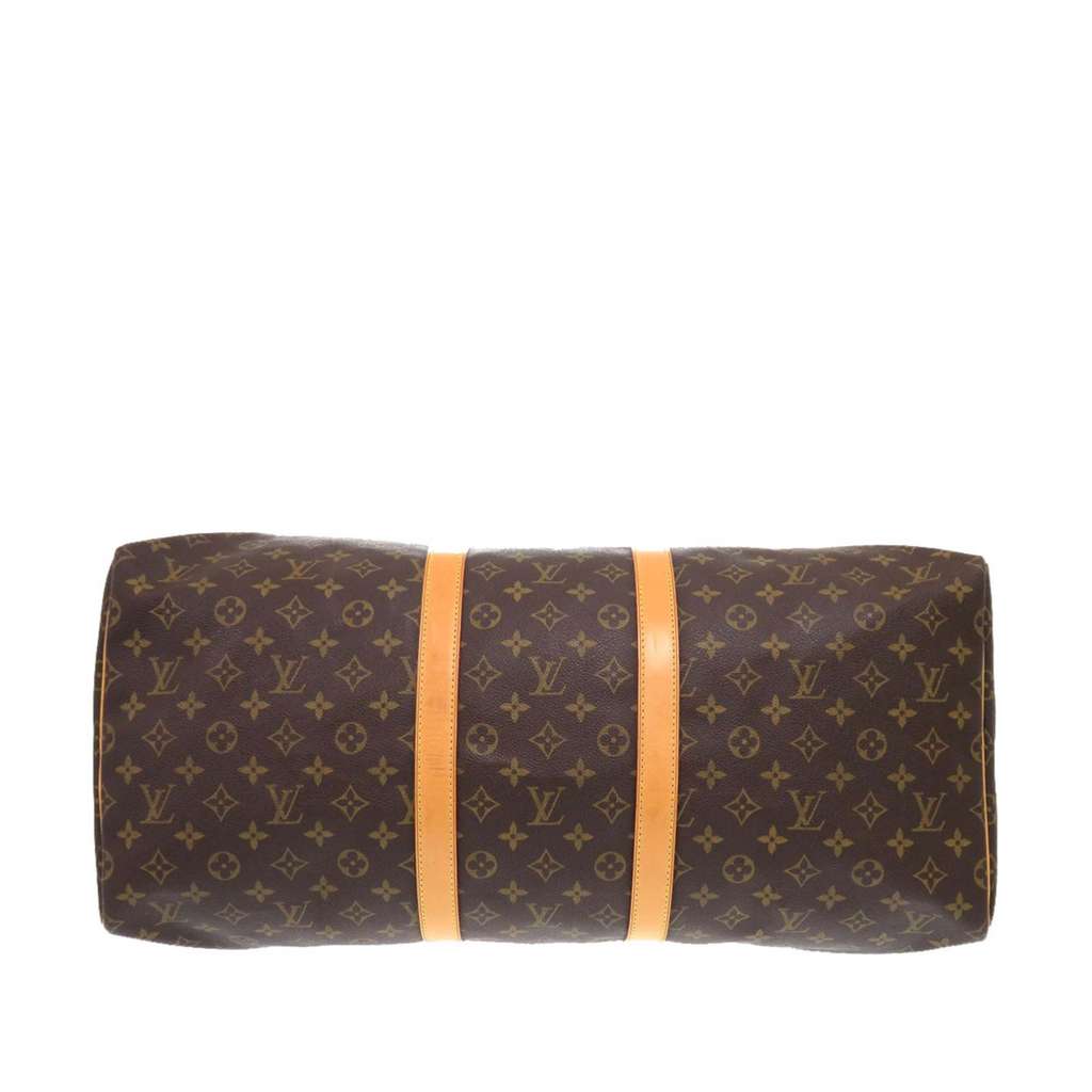 Louis Vuitton Monogram Keepall 55 Brown Good condition - Inside View