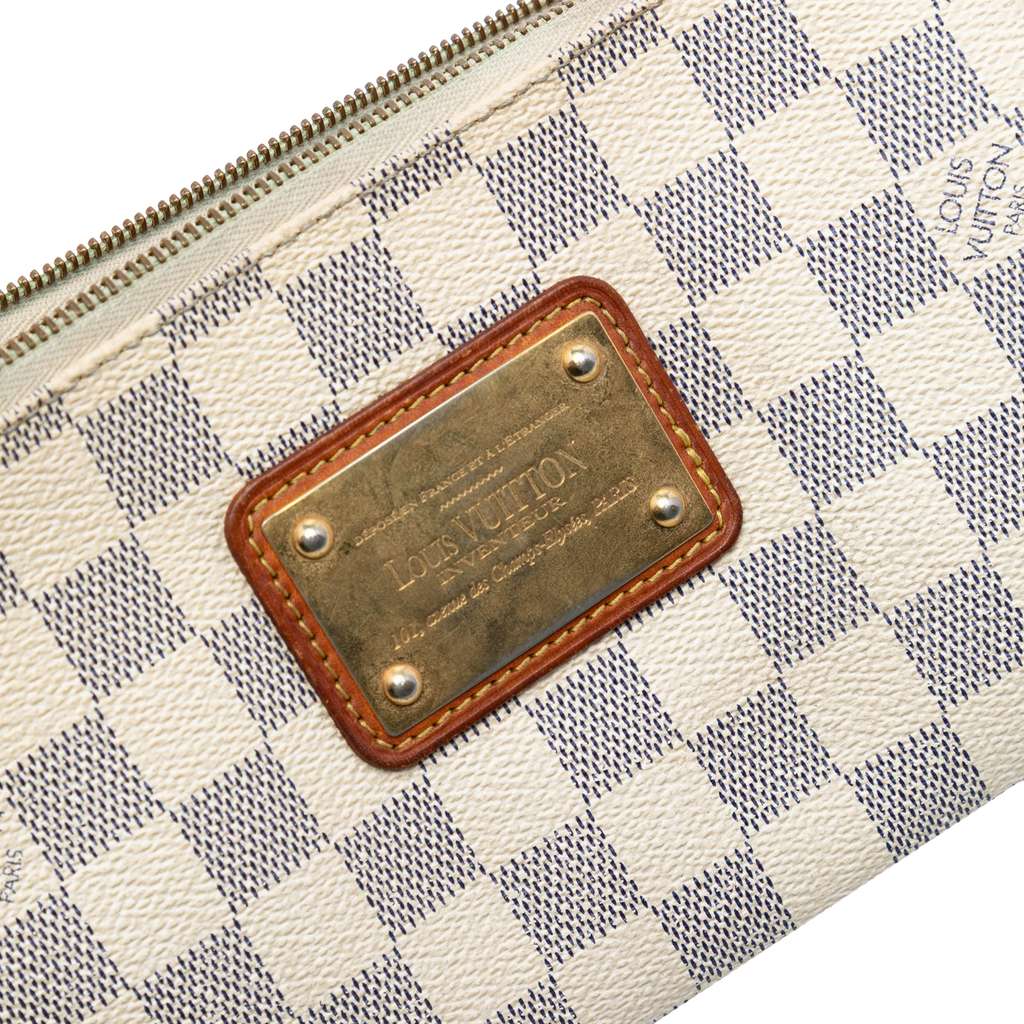 Louis Vuitton Damier Azur Eva White Good condition - Box View