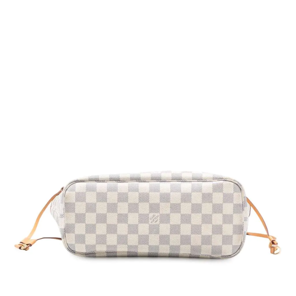 Louis Vuitton Damier Azur Neverfull PM White Very good - Inside View