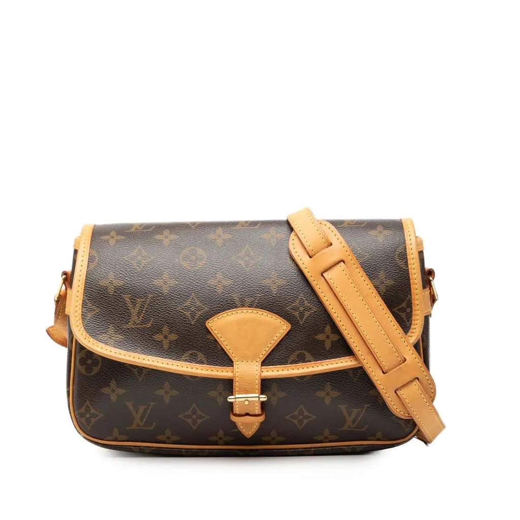Louis Vuitton Monogram Sologne Brown Very good - Front View