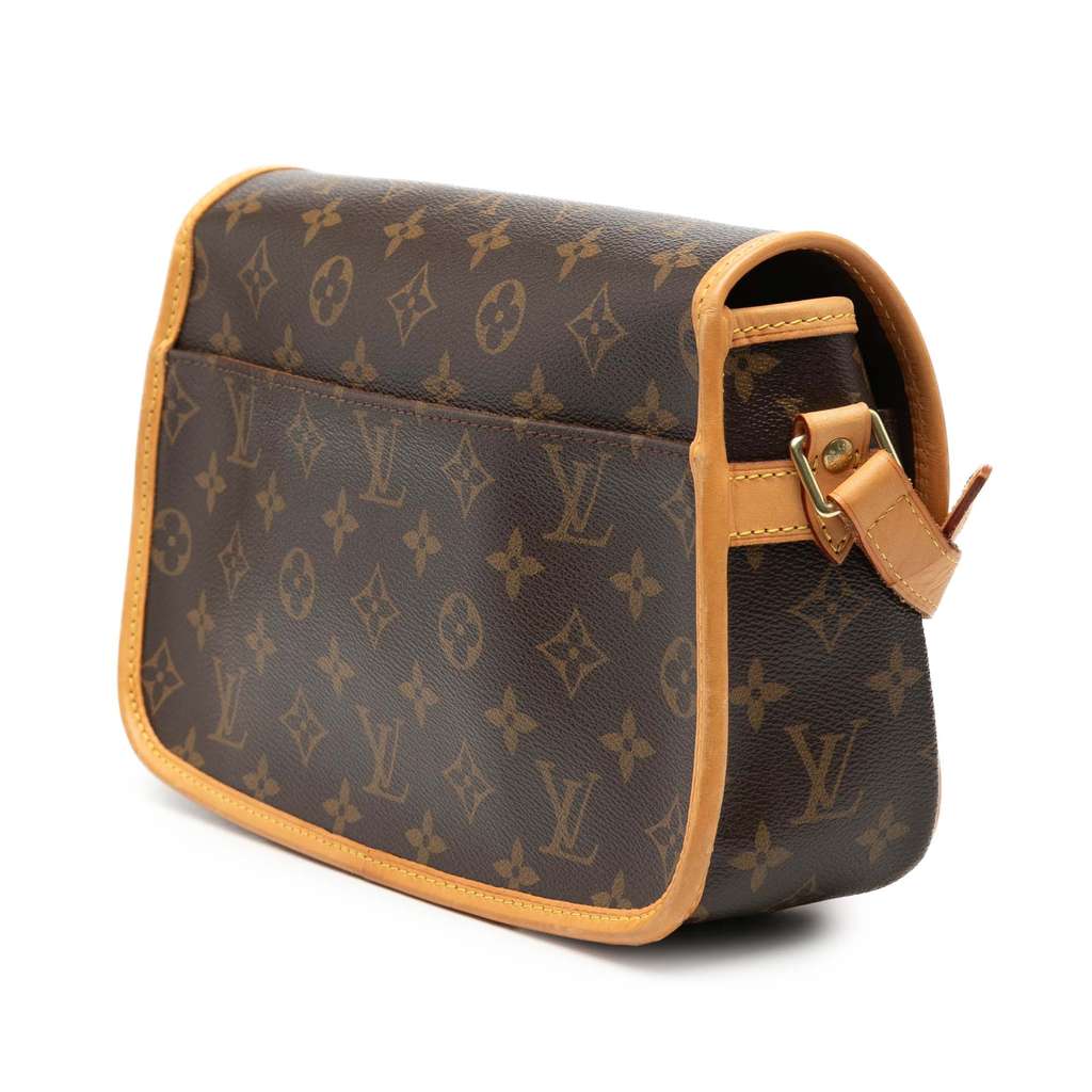 Louis Vuitton Monogram Sologne Brown Good condition - Back View