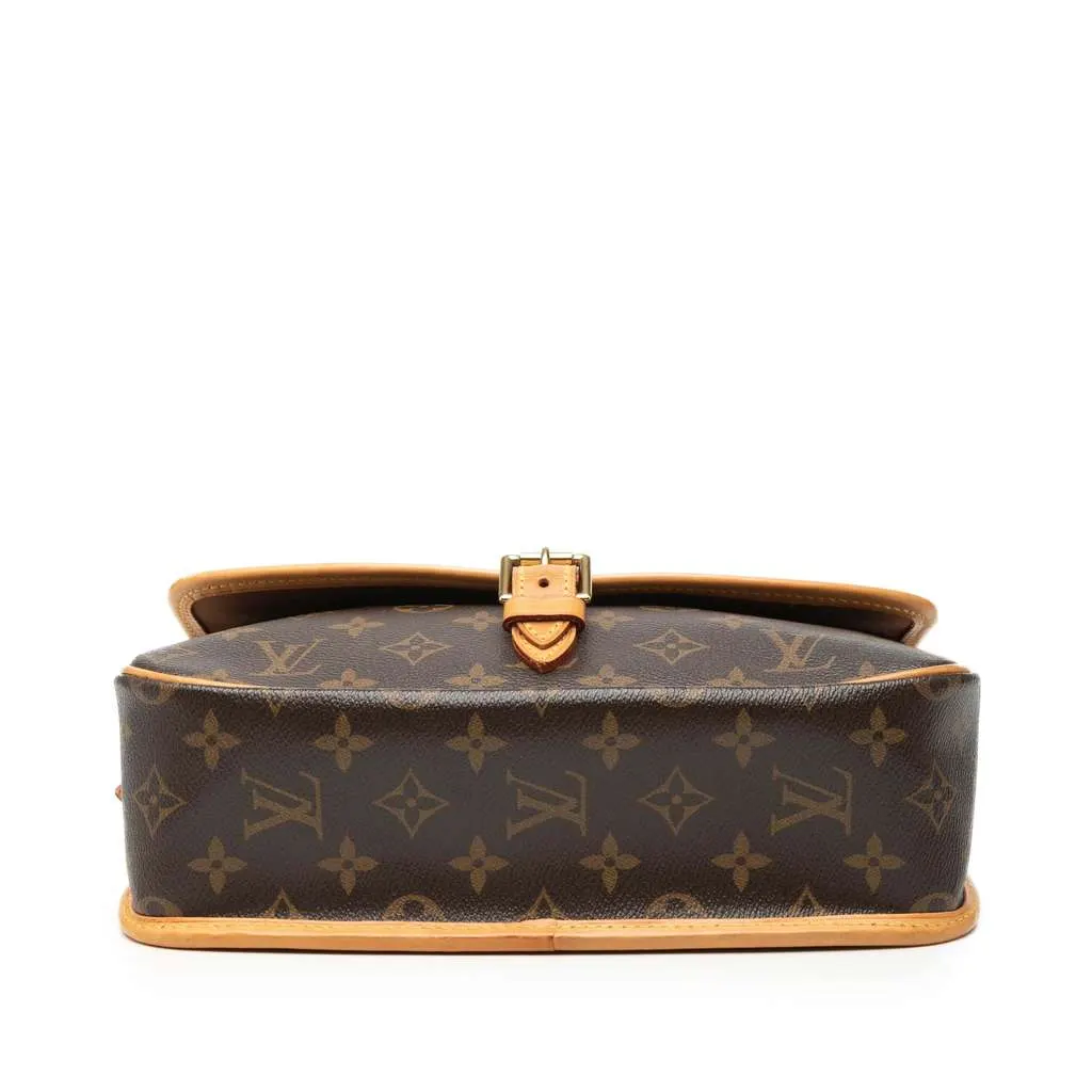 Louis Vuitton Monogram Sologne Brown Very good - Inside View