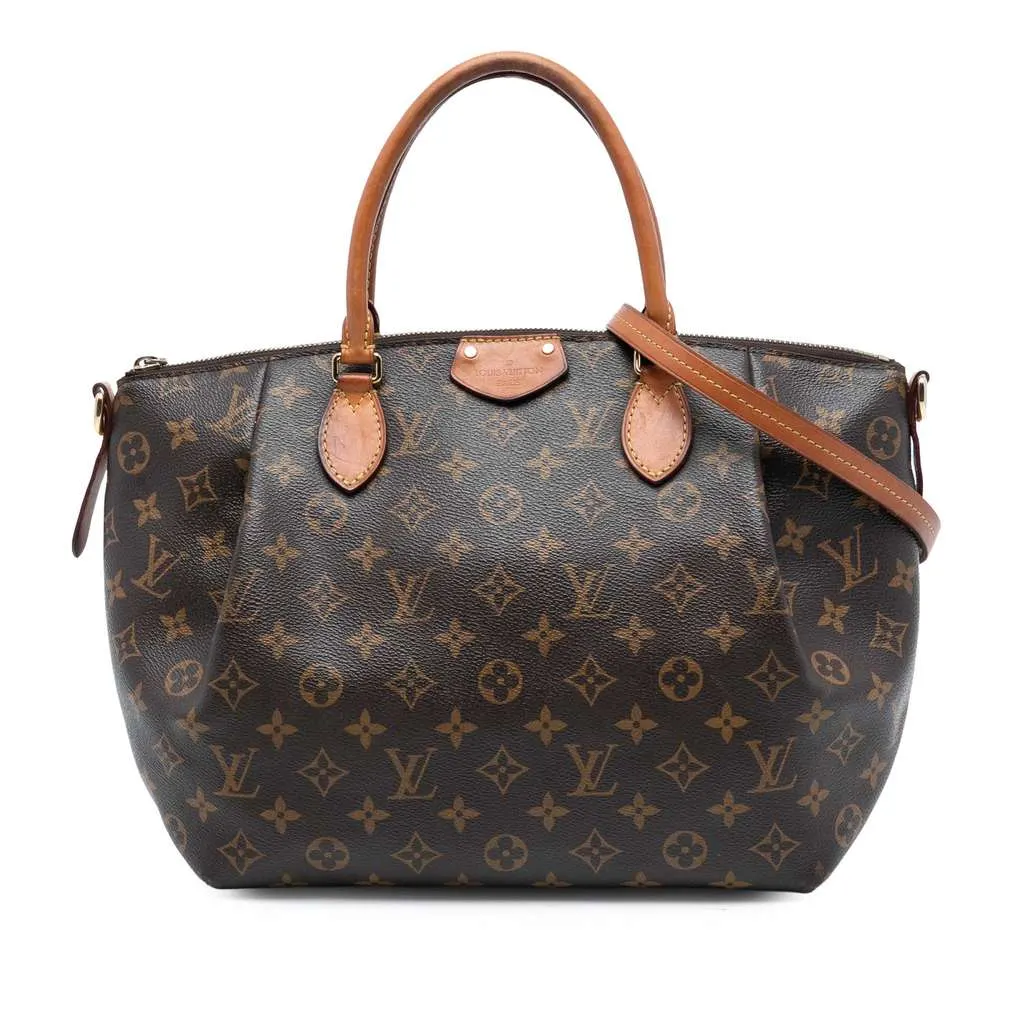 Louis Vuitton Monogram Turenne MM Brown Very good - Front View