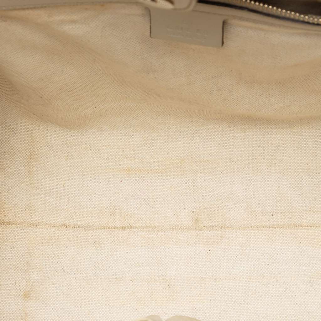 Gucci GG Canvas Web Mayfair Tote Beige Good condition - Model View