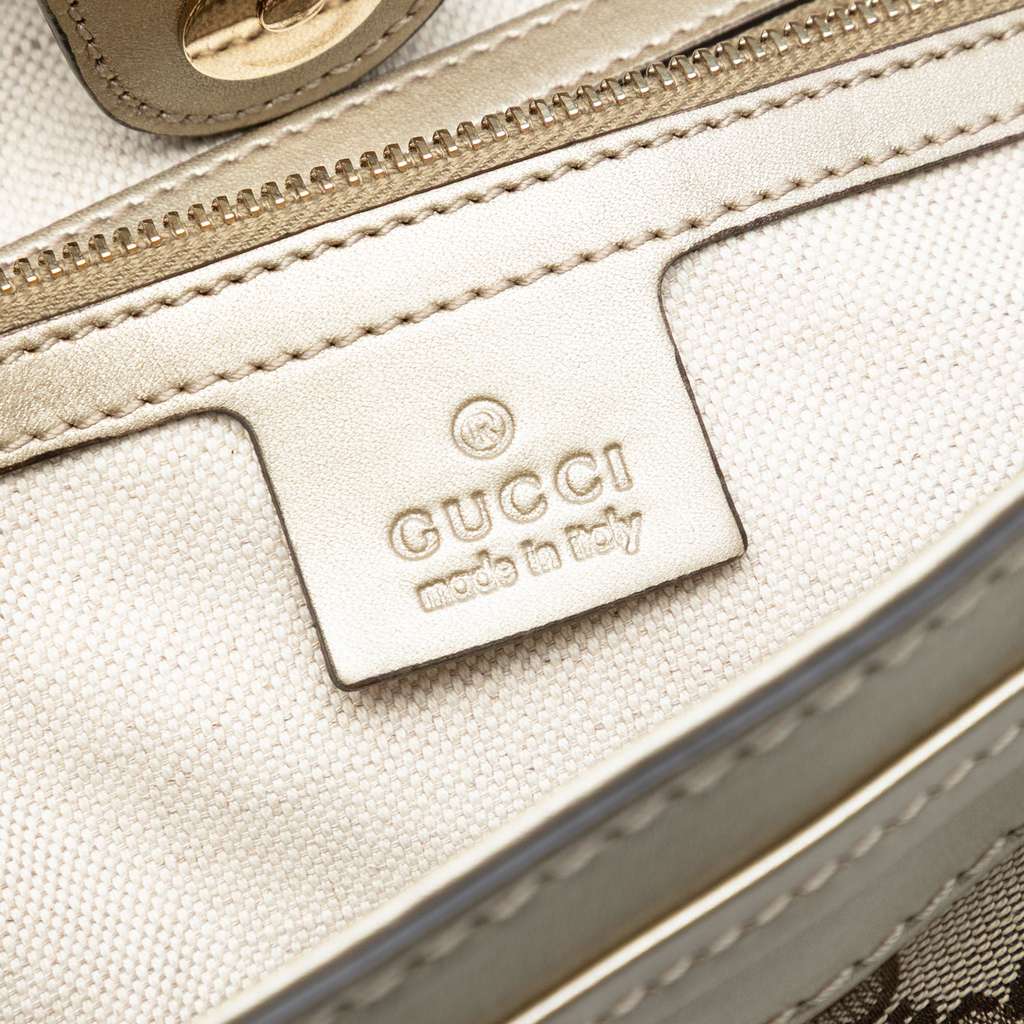 Gucci GG Canvas Mayfair Tote Beige Good condition - Box View