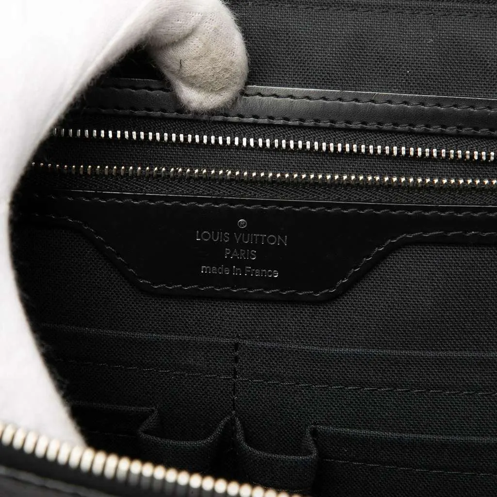 Louis Vuitton Damier Graphite Poche Documents Portfolio Black Very good - Box View