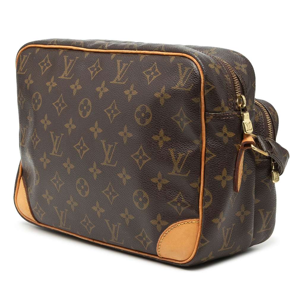 Louis Vuitton Monogram Nil Crossbody Brown Fair condition - Back View