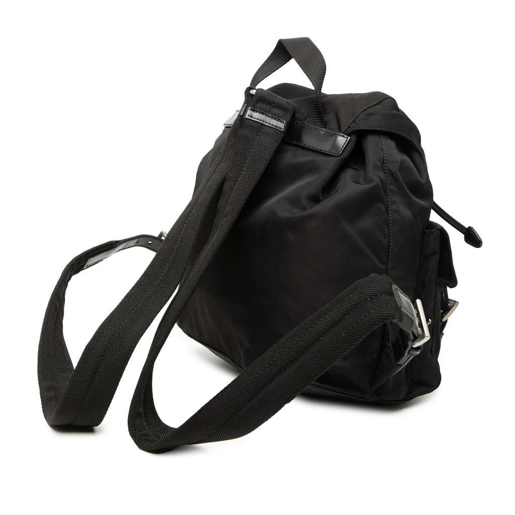 Prada Tessuto Backpack Black Good condition - Back View